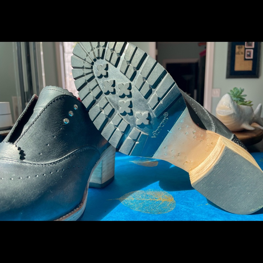 Freebird by Steven Black Leather Ankle Booties - Picture 4 of 7